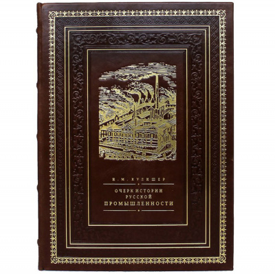 Подарочная книга "Очерк по истории русской промышленности" - купить в Москве