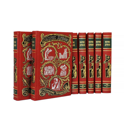 Подарочное издание в 7-ми томах «Собрание сочинений» Дрюон Морис - купить в Москве