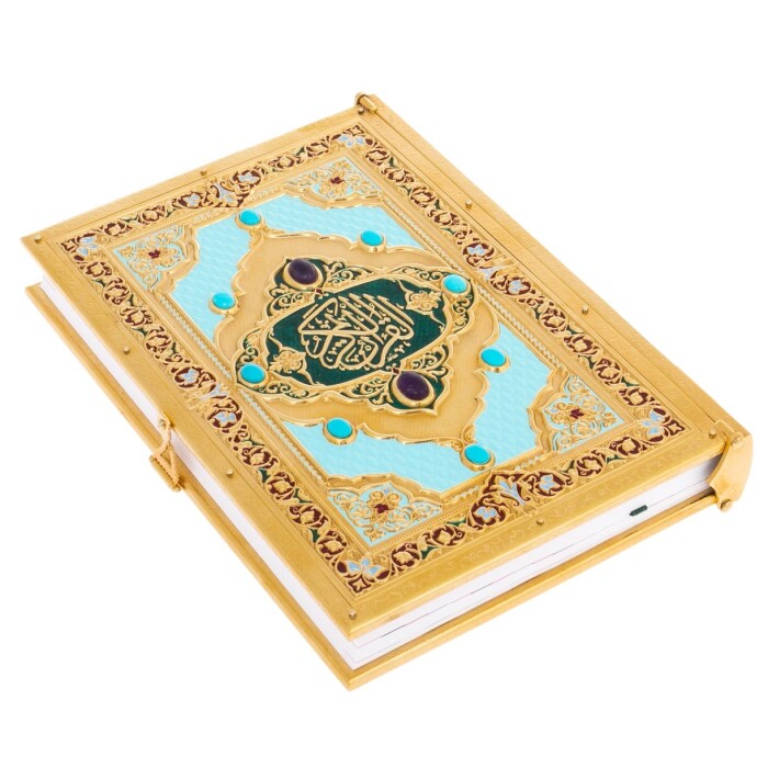 Коран объемный "Голос Востока" с четками, Златоуст - купить в Москве