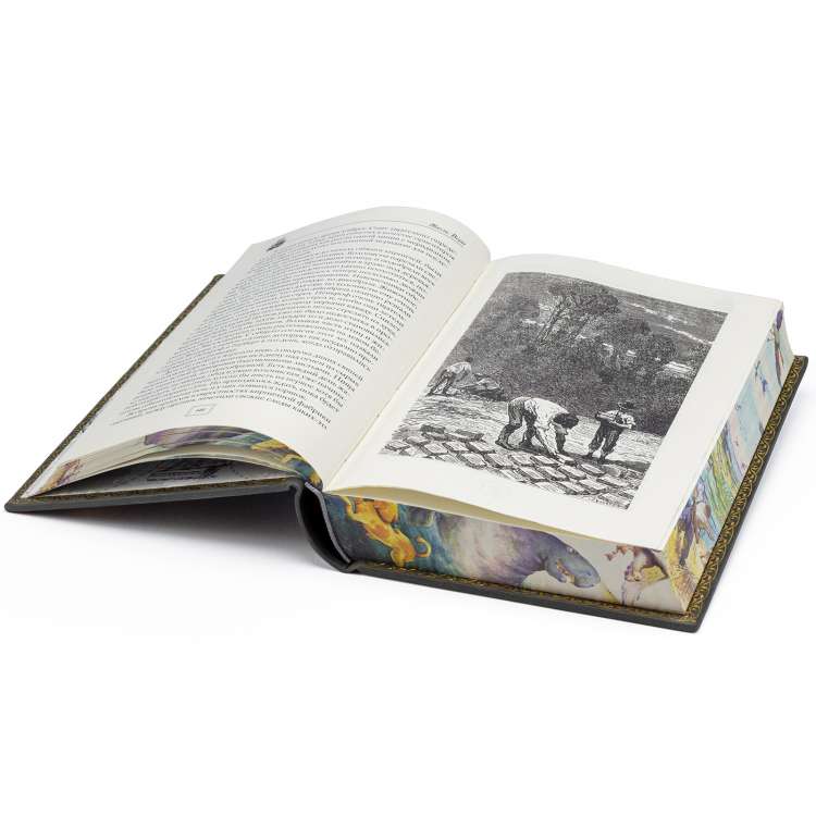 Подарочное издание "Таинственный остров" Жюль Верн - купить в Москве