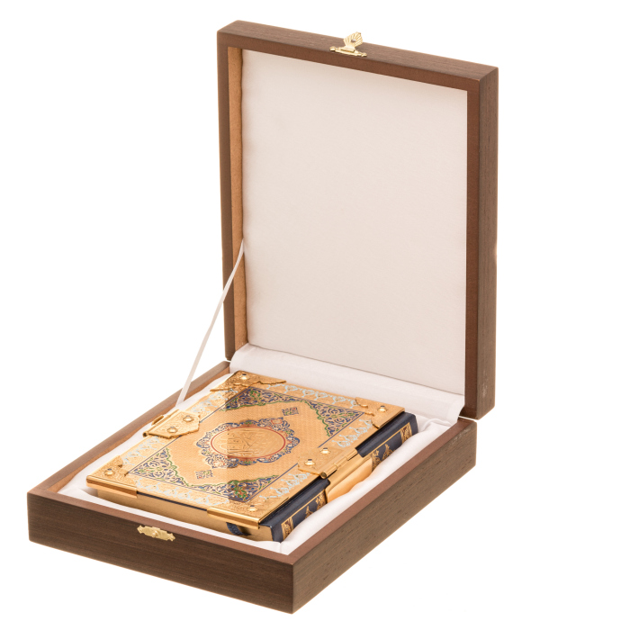 Подарочная книга в кожаном переплете "Коран" малый, Златоуст - купить в Москве