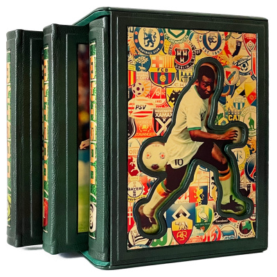 Подарочная энциклопедия в 3-х томах "Футбол" - купить в Москве