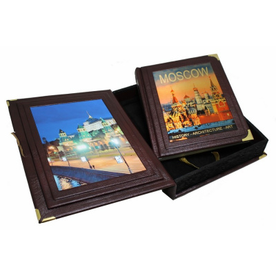 Подарочная книга "Moscow. History-Architecture-Art" альбом на английском языке - купить в Москве