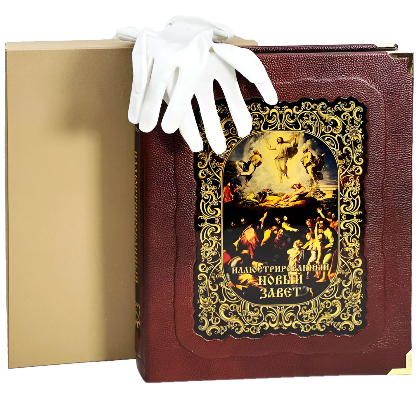Подарочная книга "Иллюстрированный Новый Завет" (в коробе) - купить в Москве
