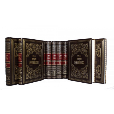 Подарочное издание в 15-ти томах «История российская с древнейших времен» Щербатов, М.М. - купить в Москве