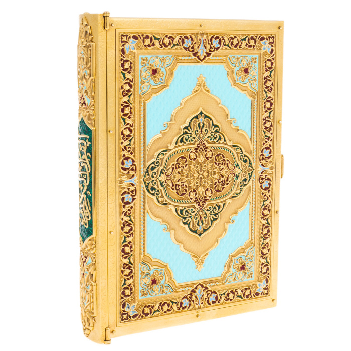 Коран объемный "Голос Востока" с четками, Златоуст - купить в Москве