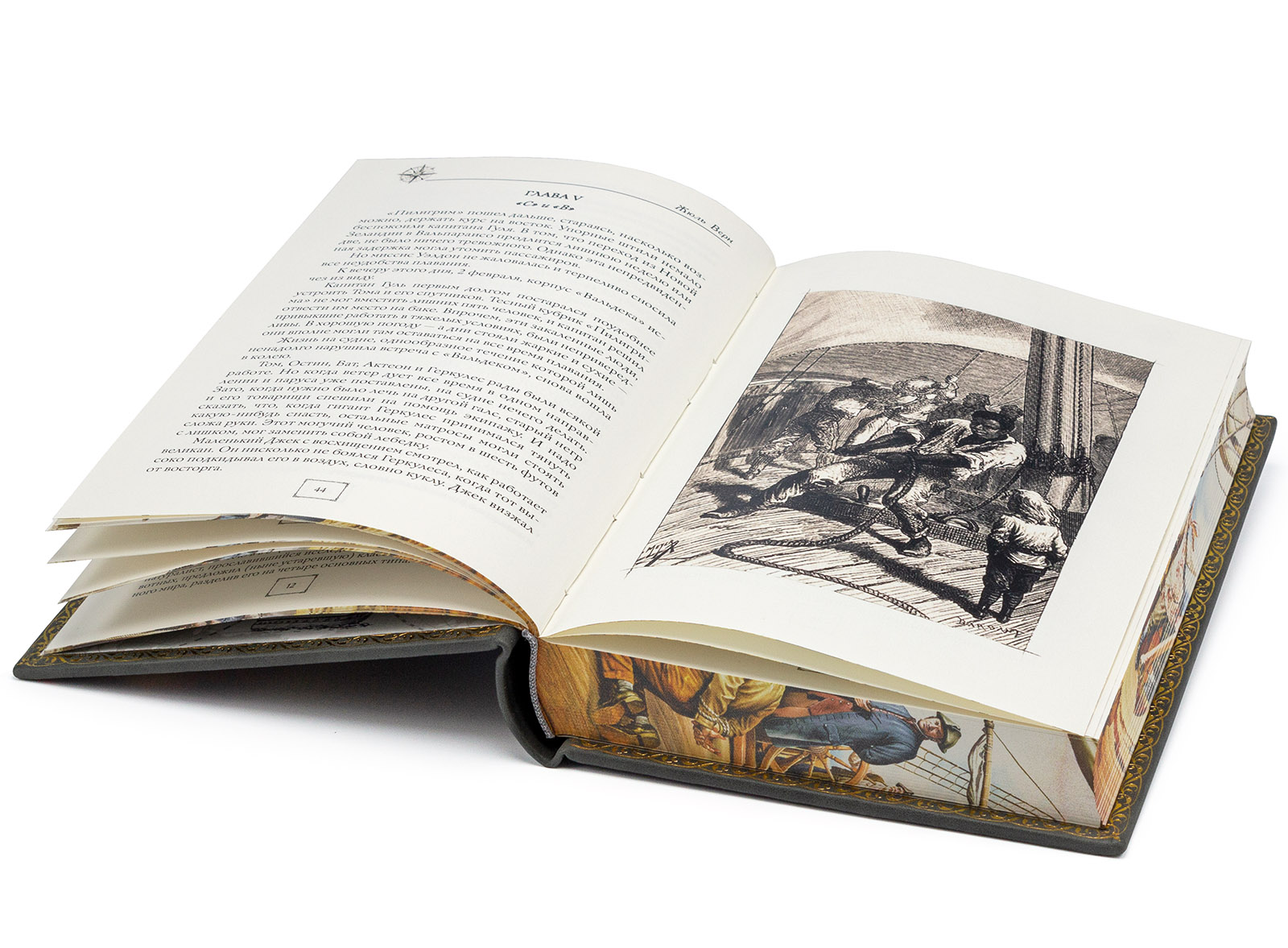 Подарочное издание "Пятнадцатилетний капитан" Жюль Верн - купить в Москве