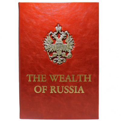 Подарочная книга «Богатство России» на английском языке - купить в Москве