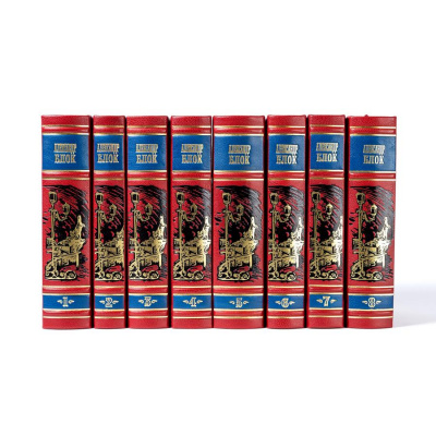 Подарочное издание в 8-ми томах «Собрание сочинений» Александр Блок - купить в Москве