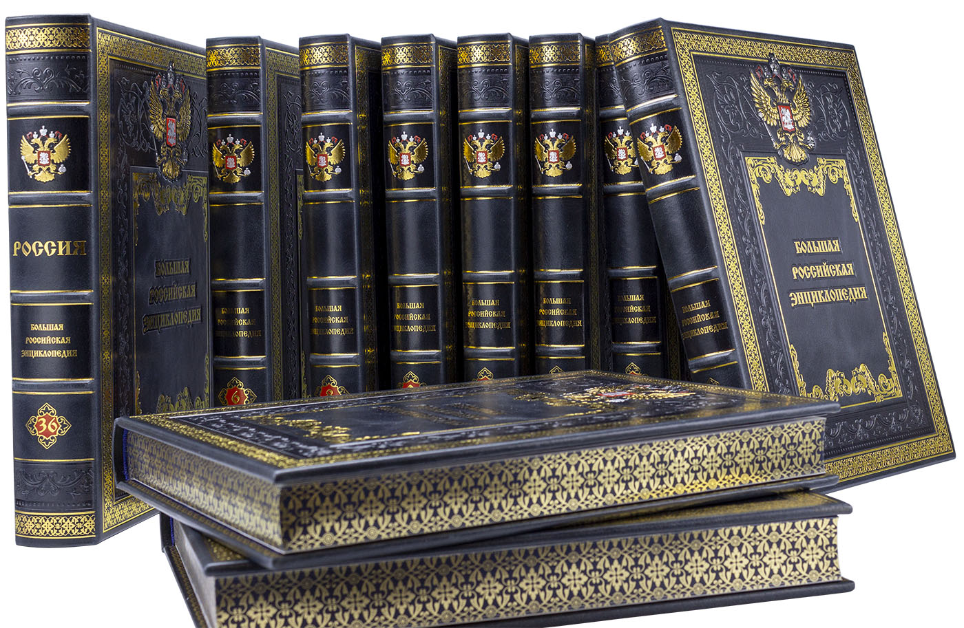 Подарочное издание "Большая Российская энциклопедия" 36 томов - купить в Москве