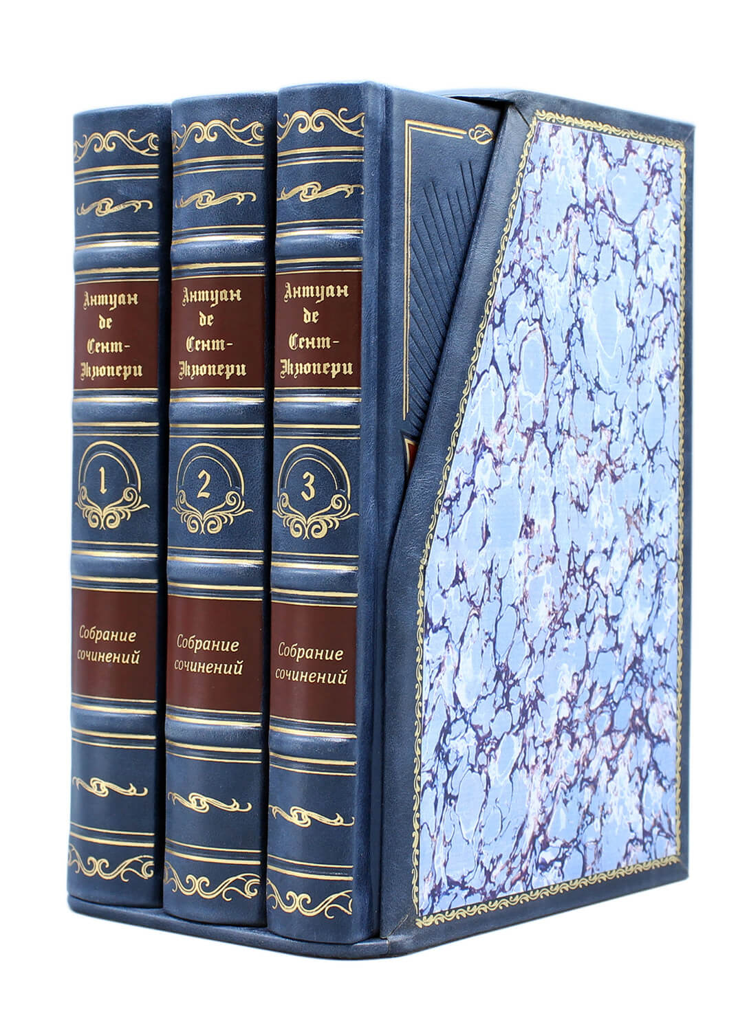Подарочное издание "Собрание сочинений" Антуан де Сент-Экзюпери - купить в Москве