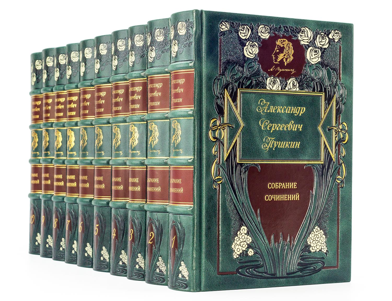 Подарочные книги "Пушкин А. С. Собрание сочинений 10 томов" - купить в Москве
