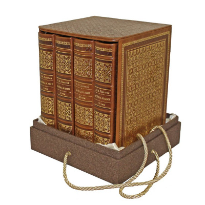 Подарочное издание в 4-х томах «Война и мир» Толстой Л.Н. - купить в Москве