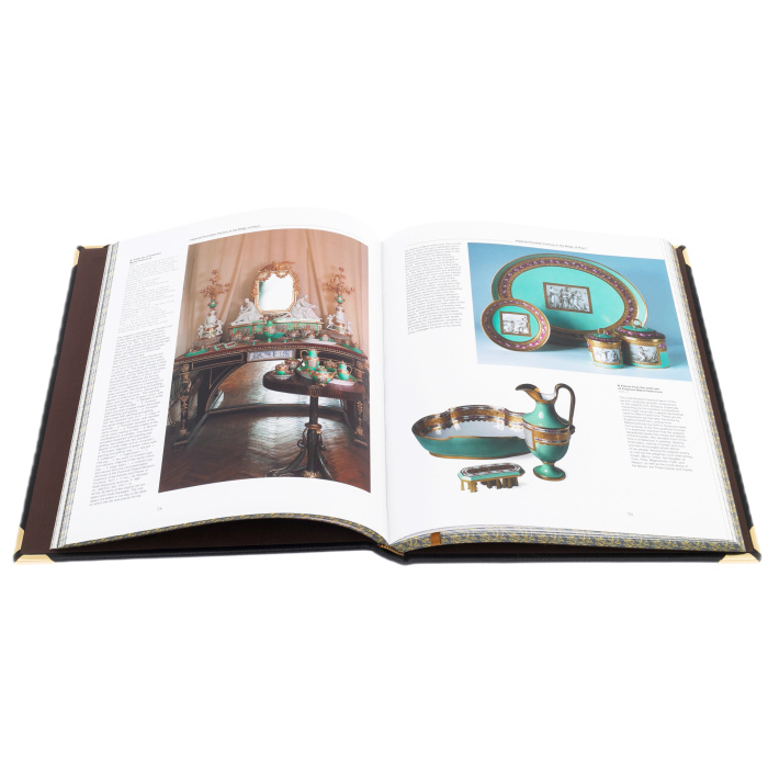 Подарочная книга "Русский императорский фарфор" на английском языке (в коробе) - купить в Москве