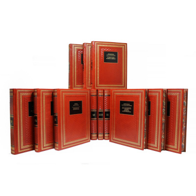Библиотека "Путь к успеху" в 24-х томах в кожаном переплете - купить в Москве
