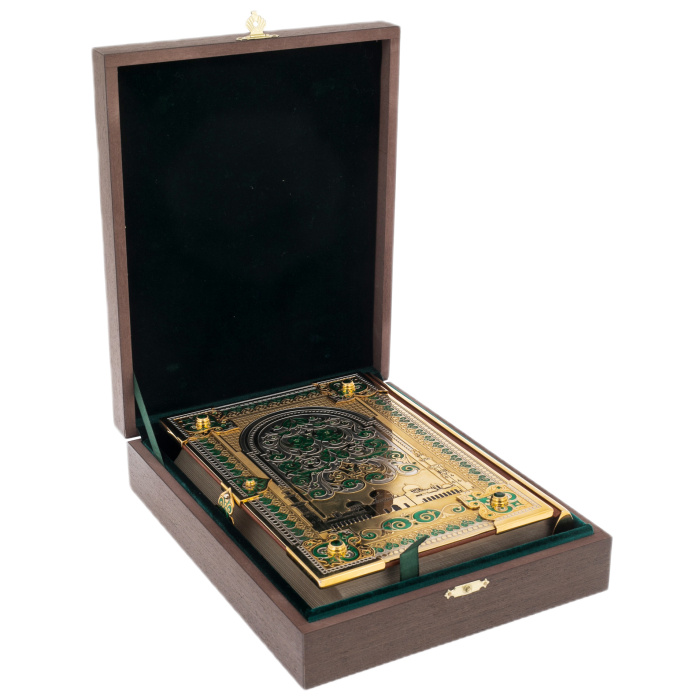 Коран украшенный "Мечеть" на арабском языке, Златоуст - купить в Москве