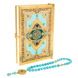 Коран "Голос Востока" с четками, Златоуст - купить в Москве