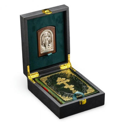 Подарочный набор "Молитвослов с иконой" - купить в Москве