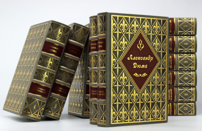 Подарочное издание  "Собрание сочинений" Александр Дюма - купить в Москве