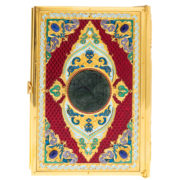 Коран объемный "Восток"с эмалью,  Златоуст - купить в Москве