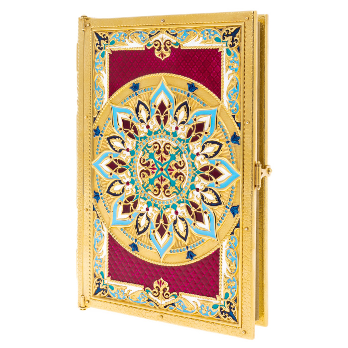Коран украшенный "Солнце" с бирюзой, Златоуст - купить в Москве