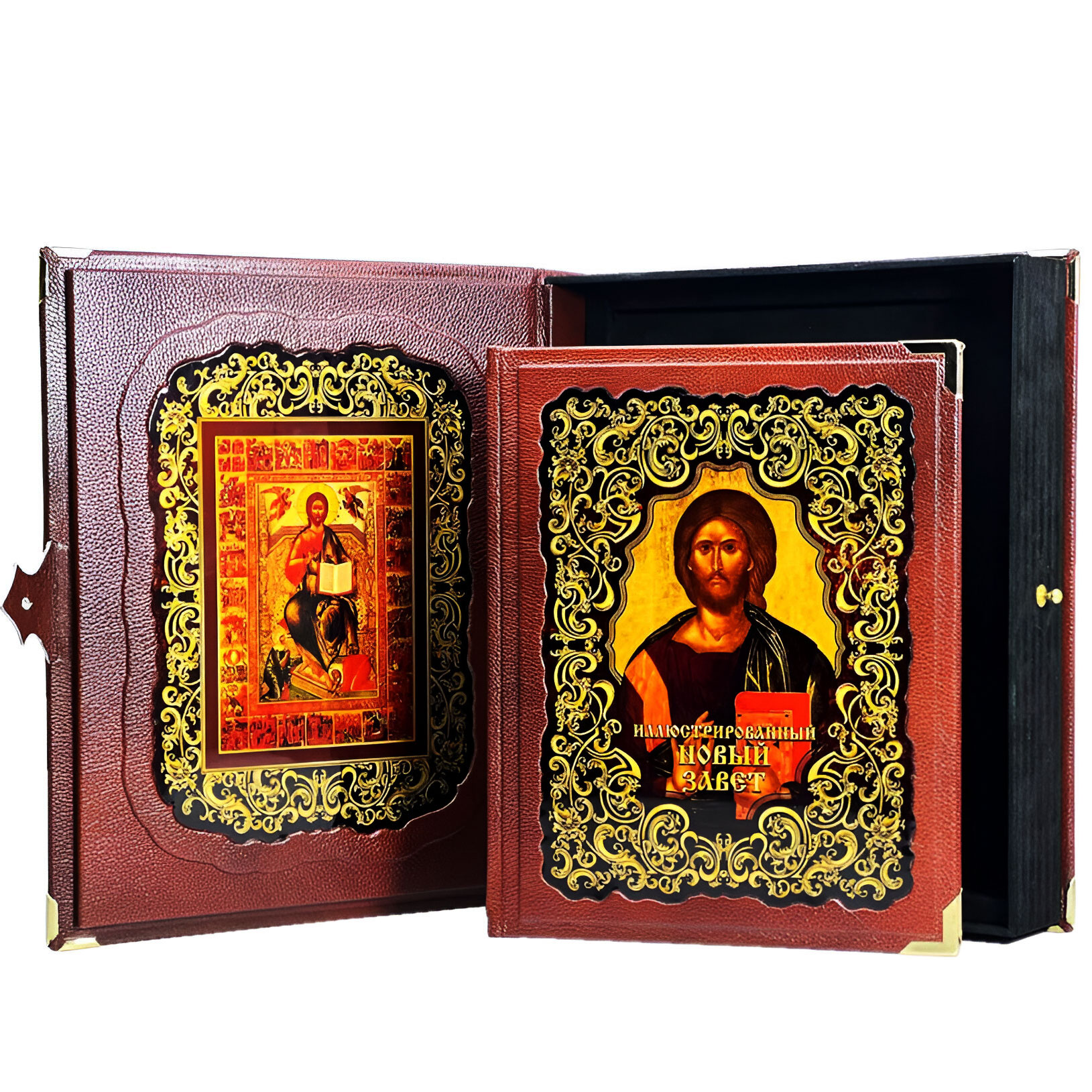 Подарочная книга "Иллюстрированный Новый Завет" (в коробе) - купить в Москве
