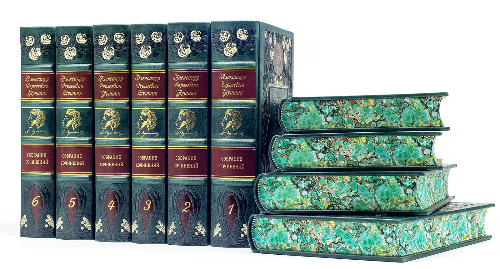 Подарочные книги "Пушкин А. С. Собрание сочинений 10 томов" - купить в Москве