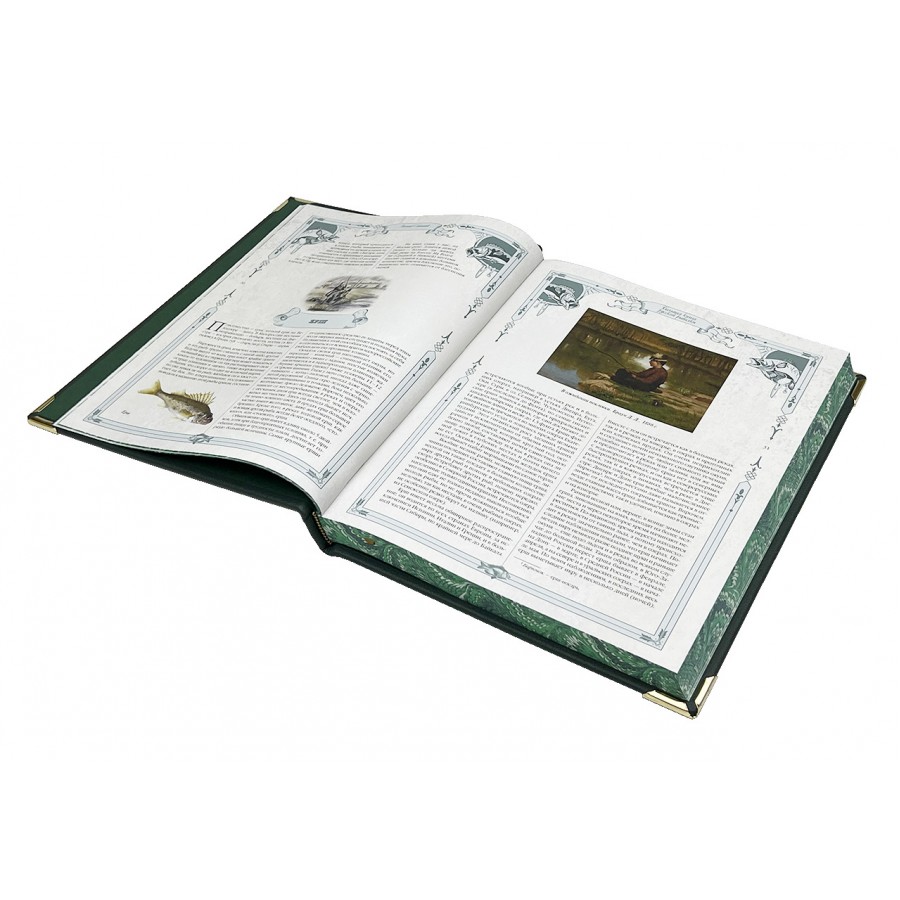 Подарочная книга "Большая книга русской рыбалки" Леонид Сабанеев (в коробе) - купить в Москве