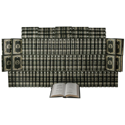Зарубежная классика в кожаном переплете в 100 томах - купить в Москве